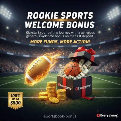 Rookie Sports Welcome Bonus